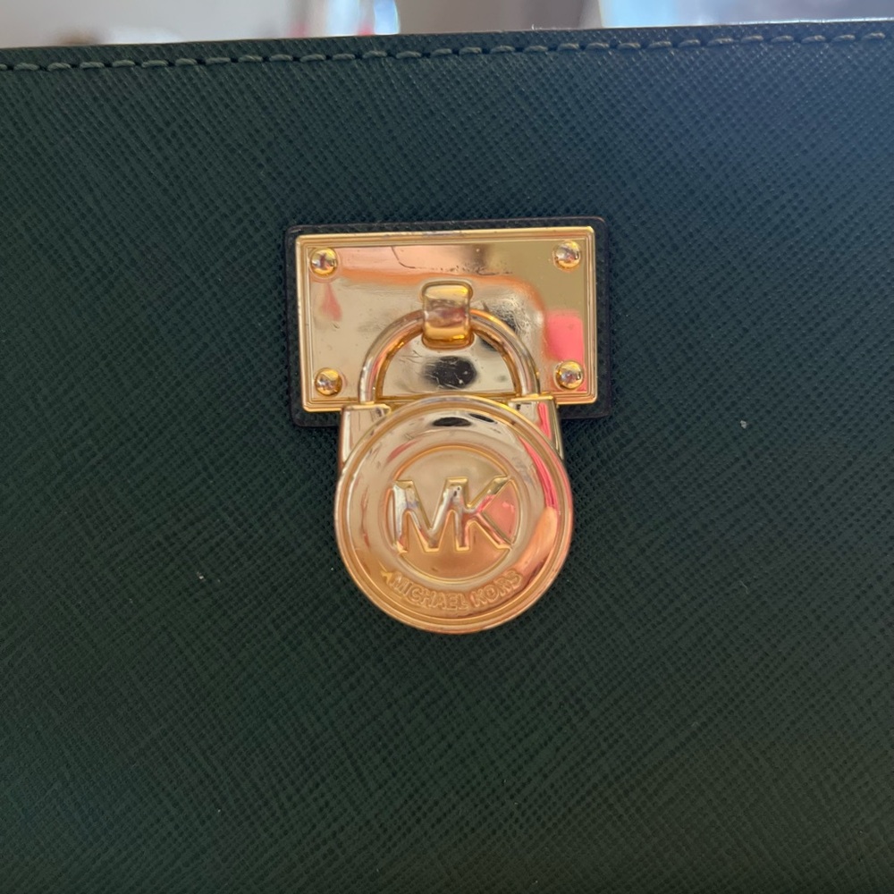 Dark green Michael Kors wallet